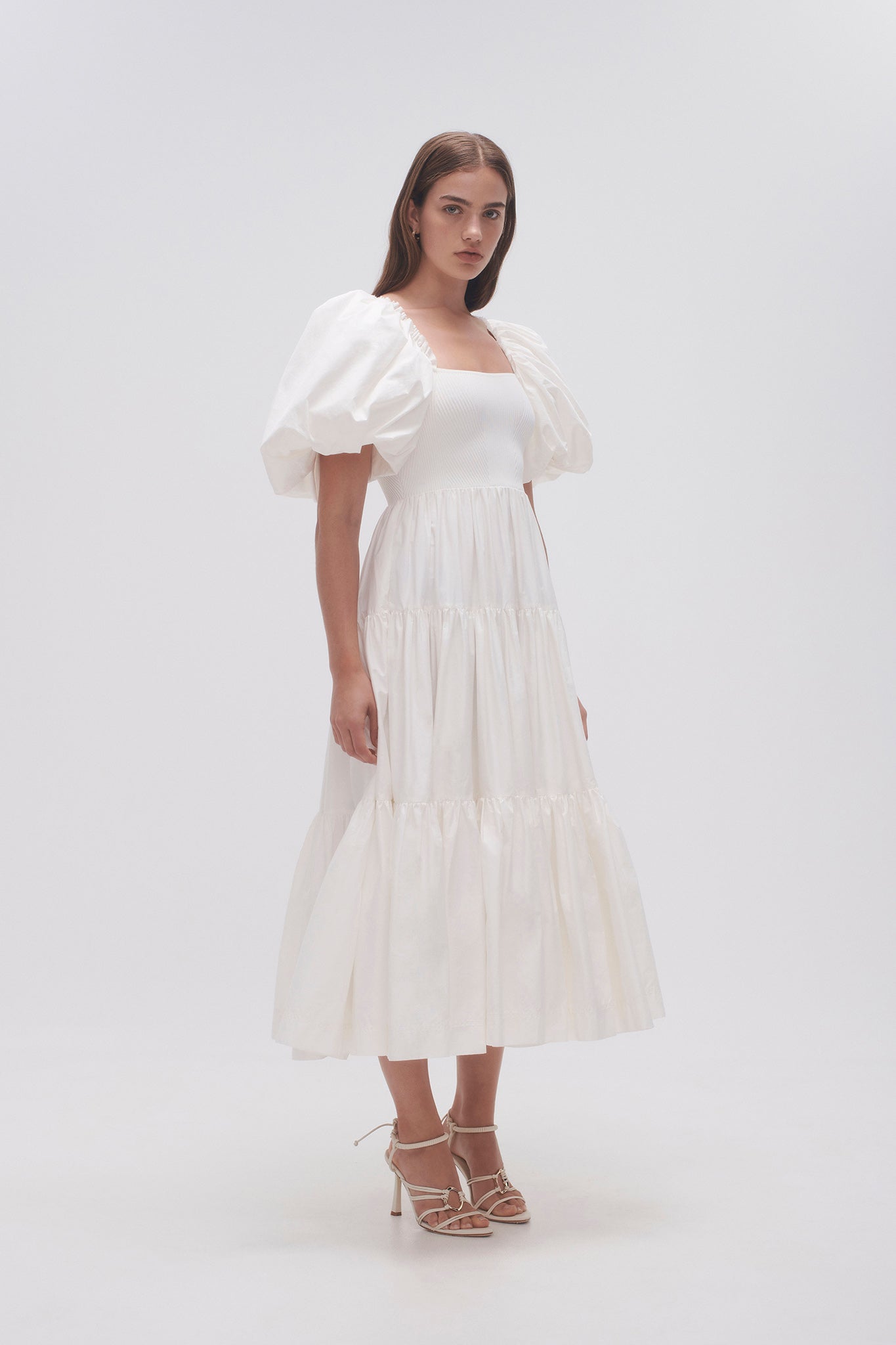 aje white dress